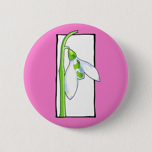 Schneefräser-Knopf Button (Vorderseite)