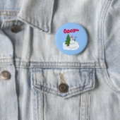 Schneefrau mit Weihnachtsbaum Ops Button (Beispiel)