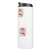 Schneefrau Thermosbecher (Nach rechts gedreht)
