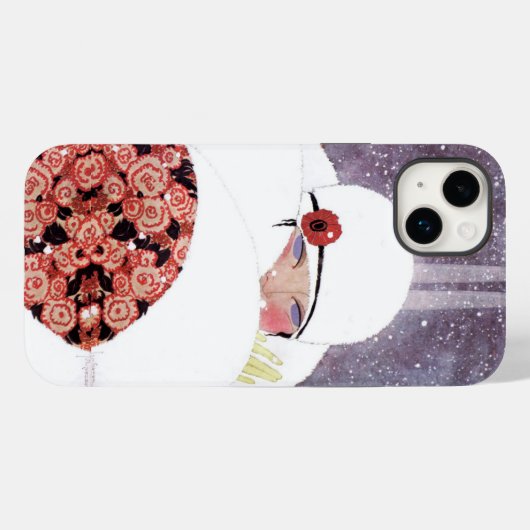 SCHNEEFRAU, WINTERSCHÖNHEIT Case-Mate iPhone HÜLLE (Rückseite (Horizontal))