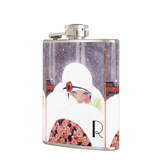 SCHNEEFRAU, WINTERSCHÖNHEIT - MOGRAMM FLACHMANN (Links)