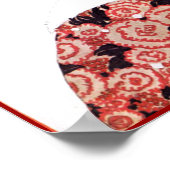 SCHNEEFRAU, WINTERSCHÖNHEIT POSTER (Ecke)