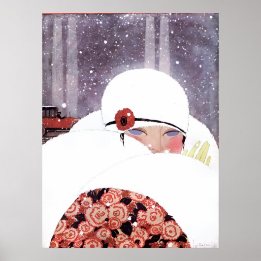 SCHNEEFRAU, WINTERSCHÖNHEIT POSTER (Vorne)