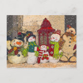 SCHNEEFREUNDE POSTKARTE (Vorderseite)