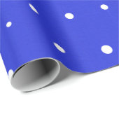 Schneefunkte Geschenkpapier (Rolleneckpunkt)