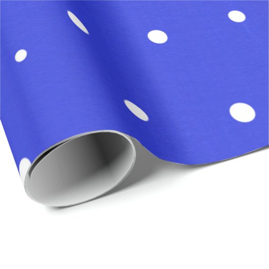 Schneefunkte Geschenkpapier (Rolleneckpunkt)