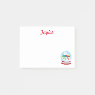 Schneegallkuchen Winter Post-it Klebezettel