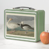 Schneegänse aus Audubons Vögeln Amerikas Metall Brotdose (Beispiel)