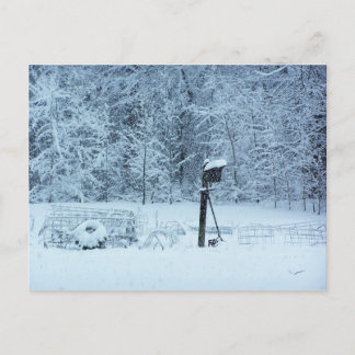 Schneegarten Postkarte