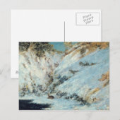 Schneegebiet, 1866 postkarte (Vorne/Hinten)