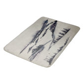 Schneegebiet Badematte (Schrägansicht)