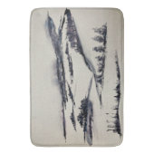 Schneegebiet Badematte (Vorderseite Vertikal)