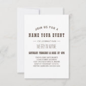 Schneegebiet Einladung (Rückseite)