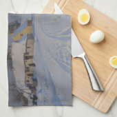 Schneegebiet im Winter (nach H.A. Brendekilde) Geschirrtuch (Viertel Falte)