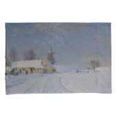 Schneegebiet im Winter (nach H.A. Brendekilde) Kissenbezug (Vorderseite-Rechts)