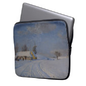 Schneegebiet im Winter (nach H.A. Brendekilde) Laptopschutzhülle (Vorderseite Links)