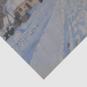 Schneegebiet im Winter (nach H.A. Brendekilde) Seidenpapier (Detail)