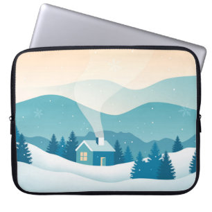 Schneegebiet Laptopschutzhülle