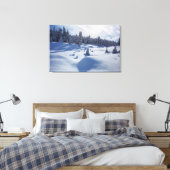 Schneegebiet Leinwanddruck (Insitu (Schlafzimmer))