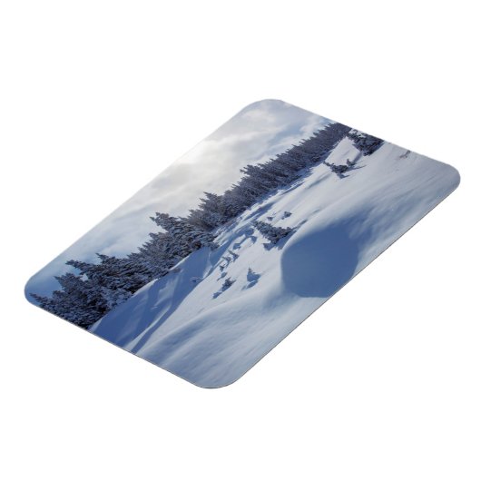 Schneegebiet Magnet (Linke Seite)