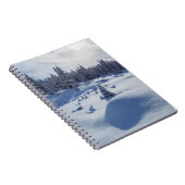 Schneegebiet Notizblock (Rechte Seite)