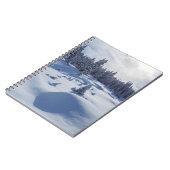 Schneegebiet Notizblock (Linke Seite)