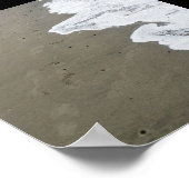 Schneegebiet Poster (Ecke)