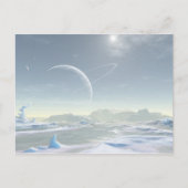 Schneegebiet Postkarte (Vorderseite)