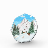 Schneegebirge Fotoblock (Links)