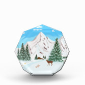 Schneegebirge Fotoblock (Vorderseite)