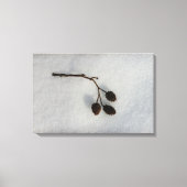 schneegefallen leinwanddruck (Vorderseite)