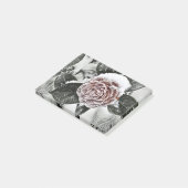 Schneegefrorene Rose Zeichne Notizen (angewinkelt)