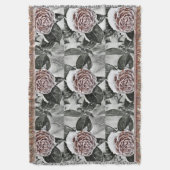 Schneegefrorene Rose Zeichnend Decke (Vorderseite Vertikal)