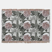 Schneegefrorene Rose Zeichnend Decke (Vorderseite)
