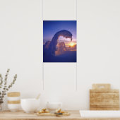 Schneegeister im Pfingstgebiet von Montana Poster (Küche)