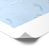 Schneegel 18x24 poster (Ecke)