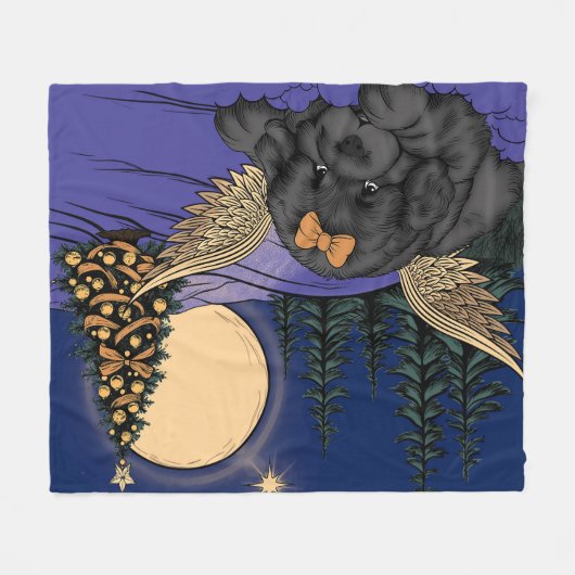 Schneegel Fleecedecke (Vorderseite (Horizontal))