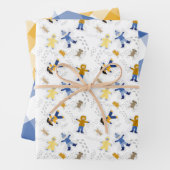 Schneegel Kids Wrapping Paper Sheets Geschenkpapier Set (Beispiel)