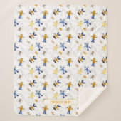 Schneegel-Kinder mit Haustieren Sherpadecke (Vorderseite)