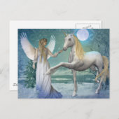 Schneegel (Postkarte) Postkarte (Vorne/Hinten)