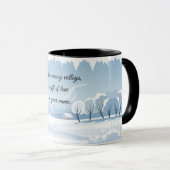 Schneegeschenk Tasse (VorderseiteRechts)