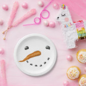 Schneegesicht Pappteller (Party)