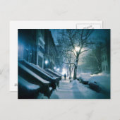 Schneegesteine Postkarte (Vorne/Hinten)