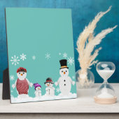 Schneegewächse Fotoplatte (Seite)