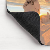 Schneeghost im Whitefish-Gebirge Mousepad (Ecke)