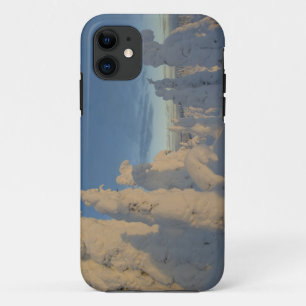 Schneeghosts bei Sonnenuntergang am Whitefish Moun Case-Mate iPhone Hülle