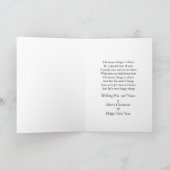 SCHNEEGLOBE - CHRISTMAS - SONDERFREUNDE FEIERTAGSKARTE (Innenseite)