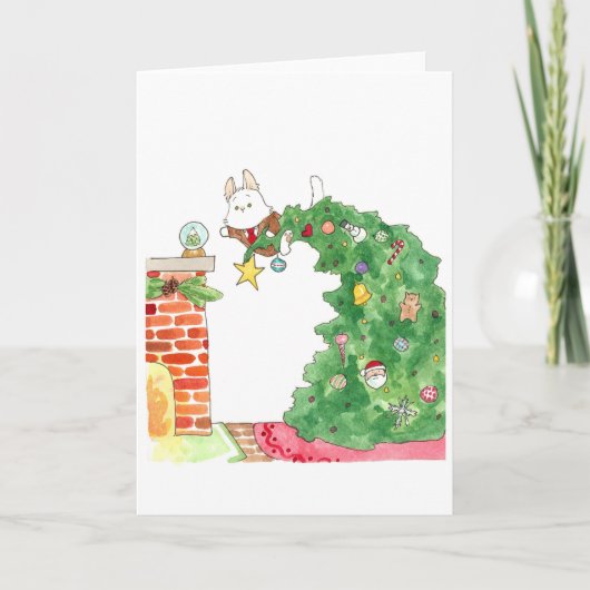 Schneeglobe Karte (Vorderseite)