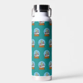 Schneeglobe mit Kardinal Snowman und Pine Tree Trinkflasche (Vorne)