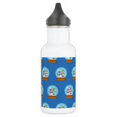 Schneeglobe mit Schneemann und Pine Tree Edelstahlflasche (Links)